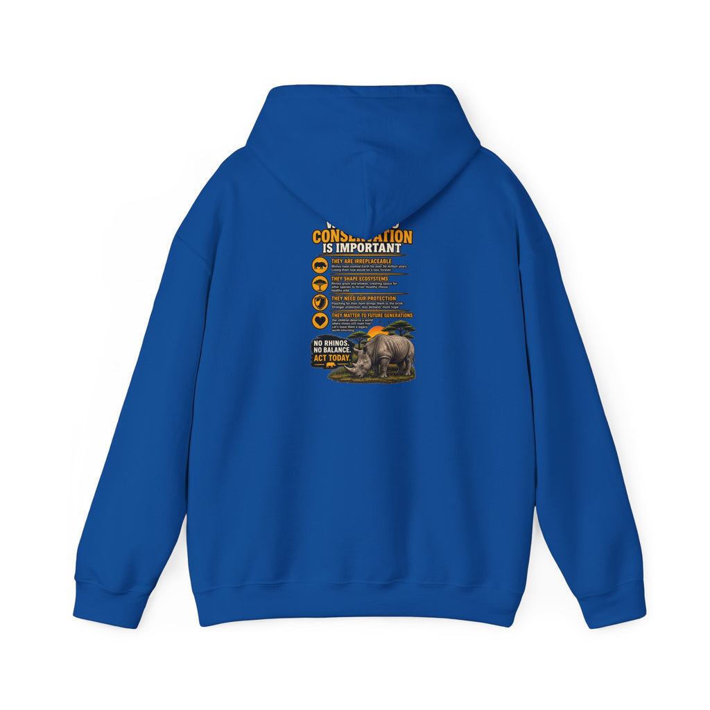 Let the Rhino Be Horny – Unisex Heavy Blend Hoodie