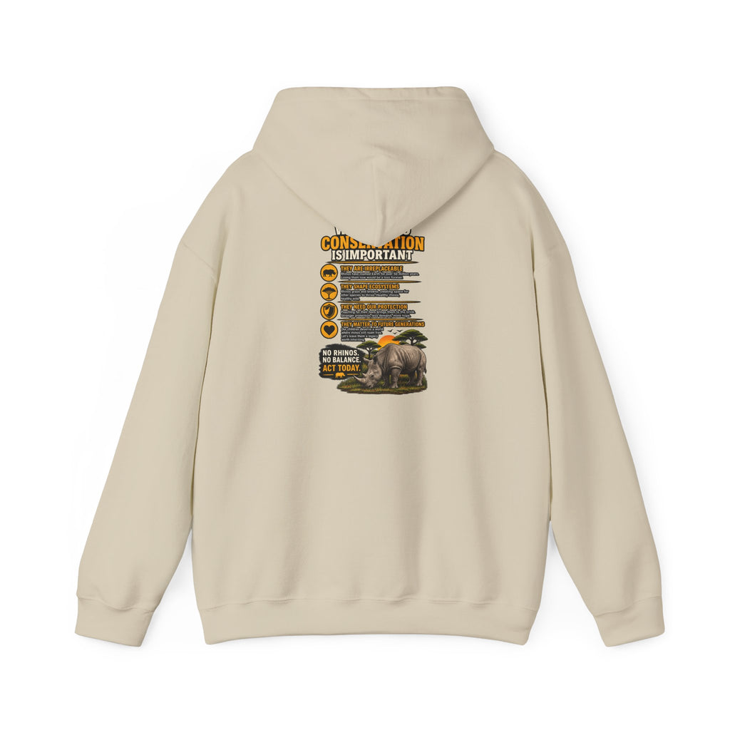 Let the Rhino Be Horny – Unisex Heavy Blend Hoodie