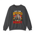 Let the Rhino Be Horny – Unisex Heavy Blend Crewneck Sweatshirt