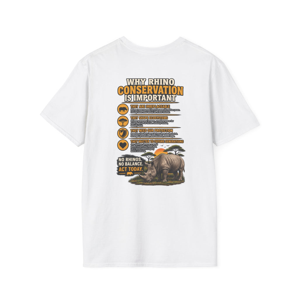 Let The Rhino Be Horny T-Shirt — Vintage Rhino Graphic Tee