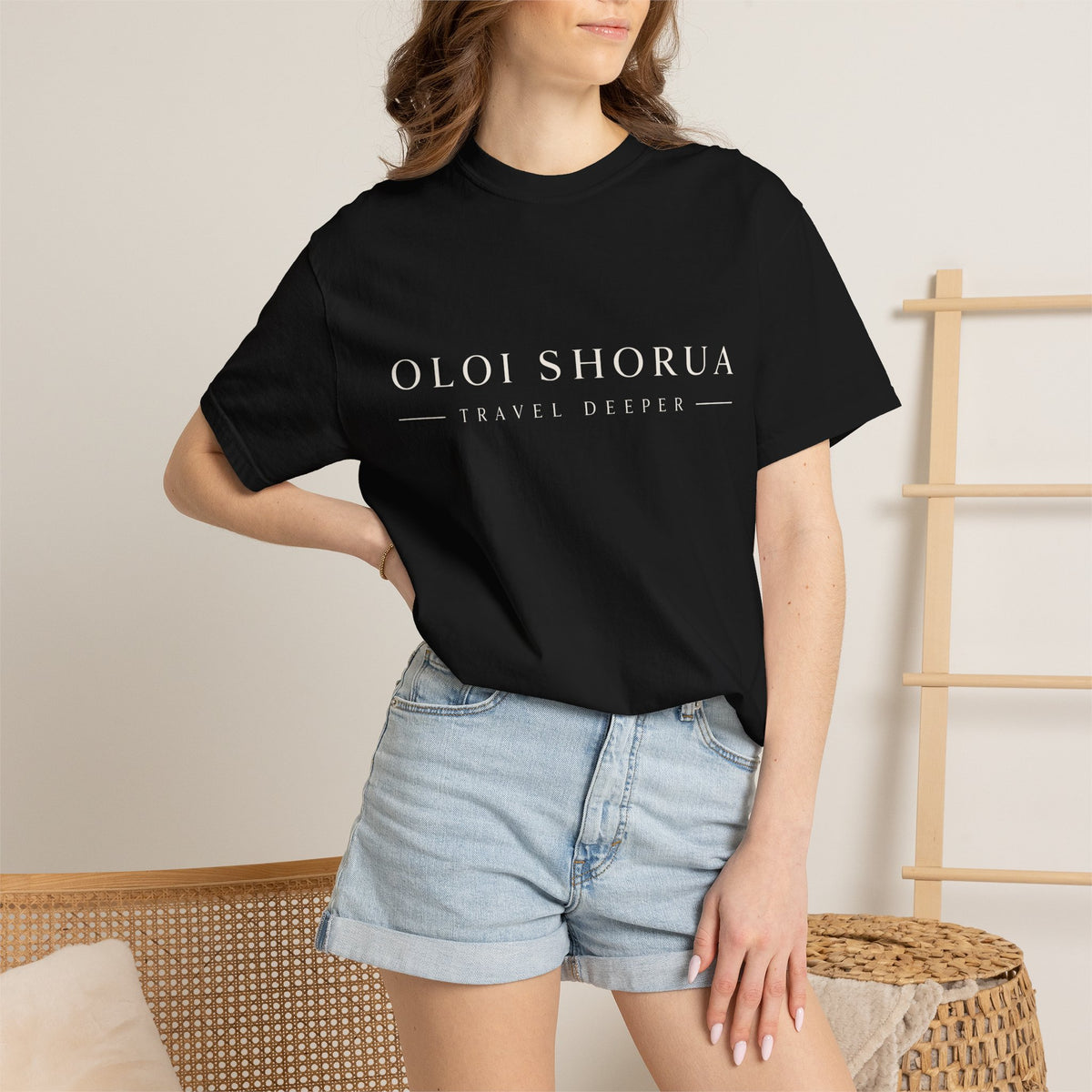 Oloi Shorua Travel Deeper Garment-Dyed T-Shirt
