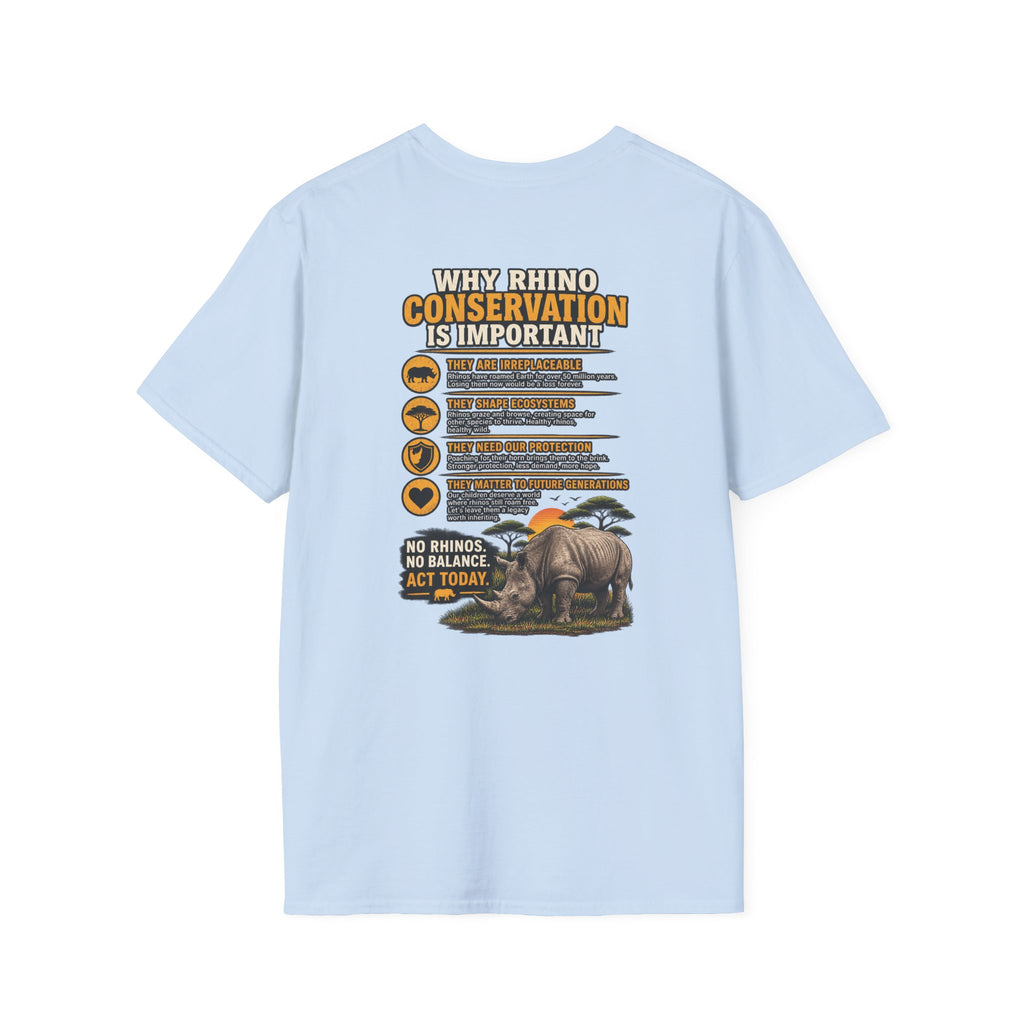 Let The Rhino Be Horny T-Shirt — Vintage Rhino Graphic Tee