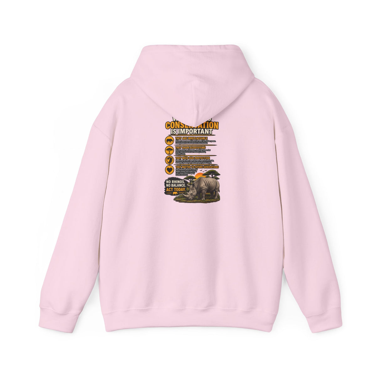 Let the Rhino Be Horny – Unisex Heavy Blend Hoodie