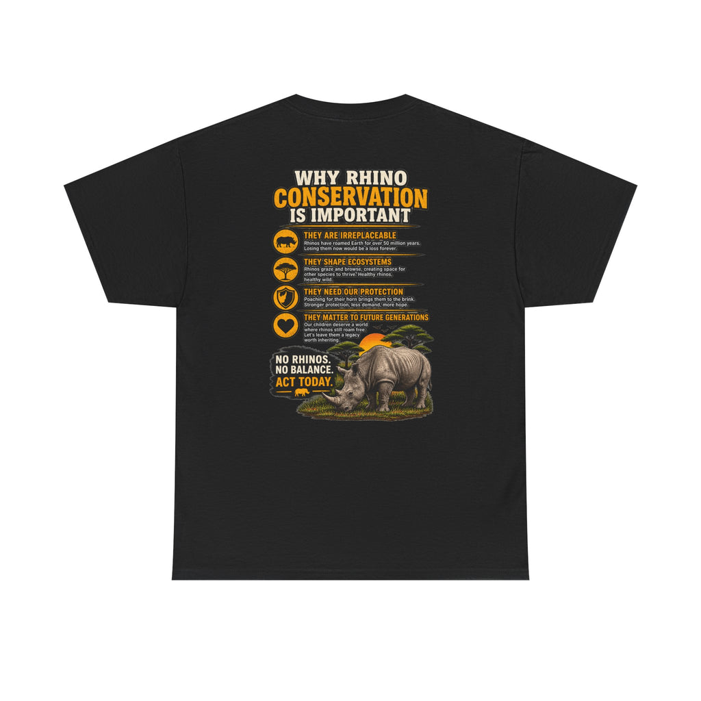 Let the Rhino Be Horny – Unisex Heavy Cotton Tee