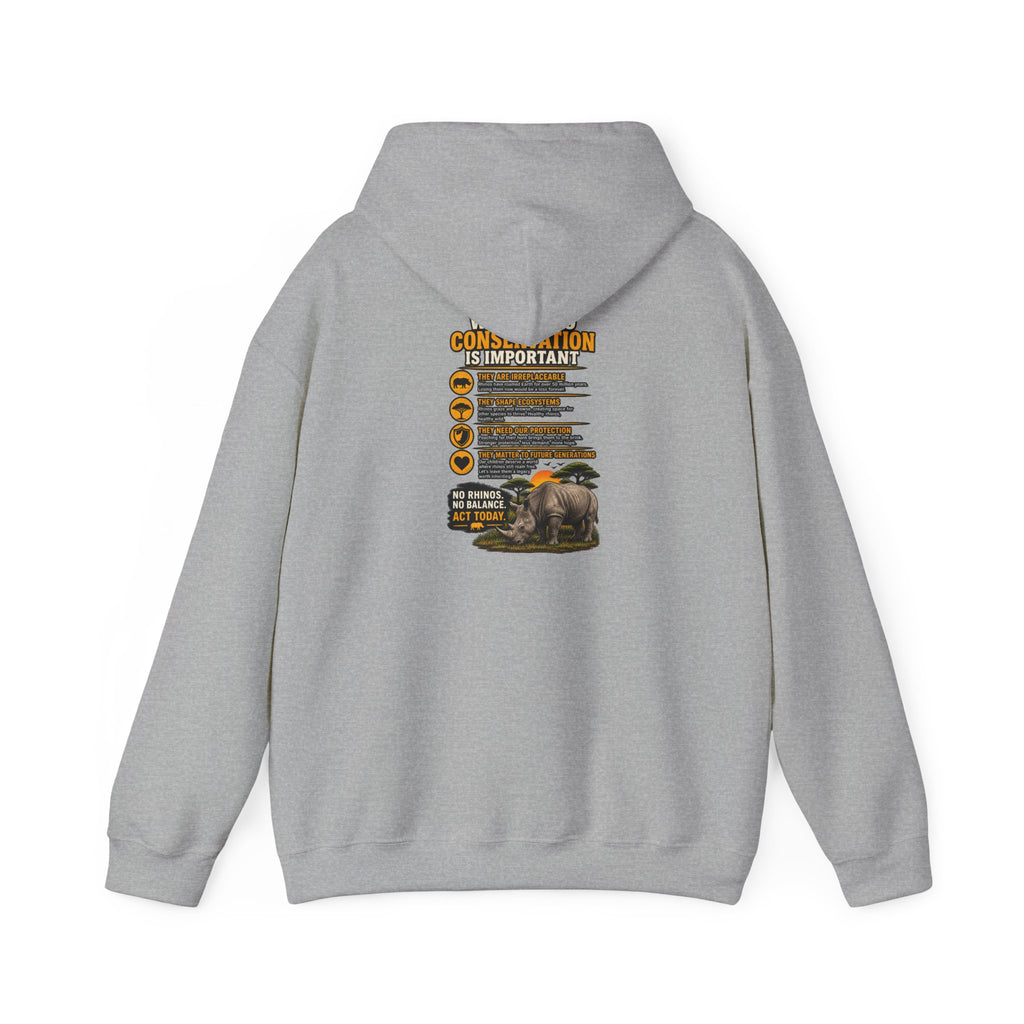 Let the Rhino Be Horny – Unisex Heavy Blend Hoodie