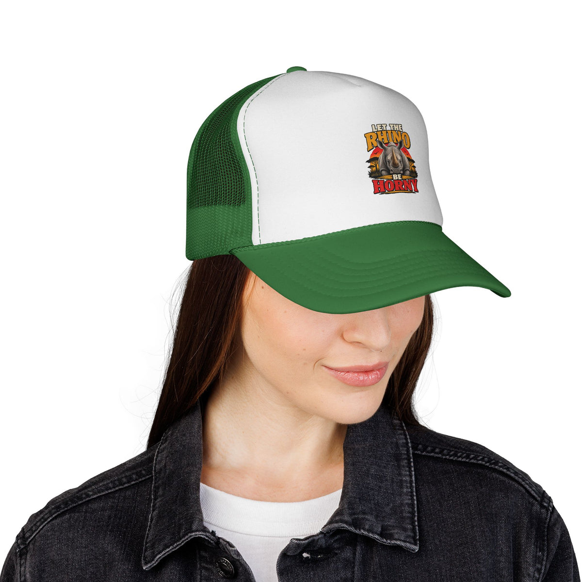 Let the Rhino Be Horny – Trucker Cap