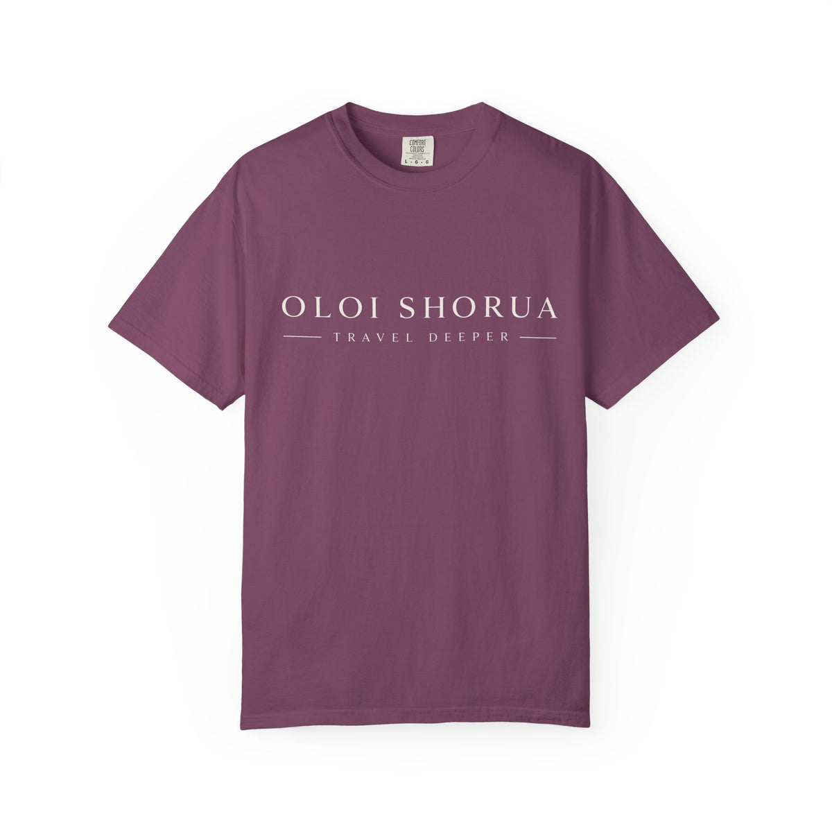 Oloi Shorua Travel Deeper Garment-Dyed T-Shirt