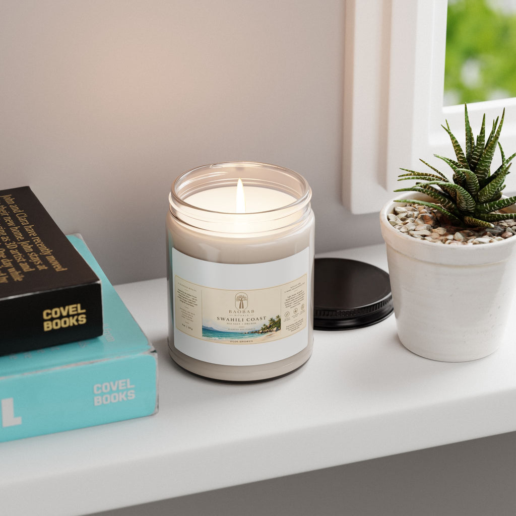 Baobab Rituals Swahili Coast Soy Candle – Sea Salt + Orchid