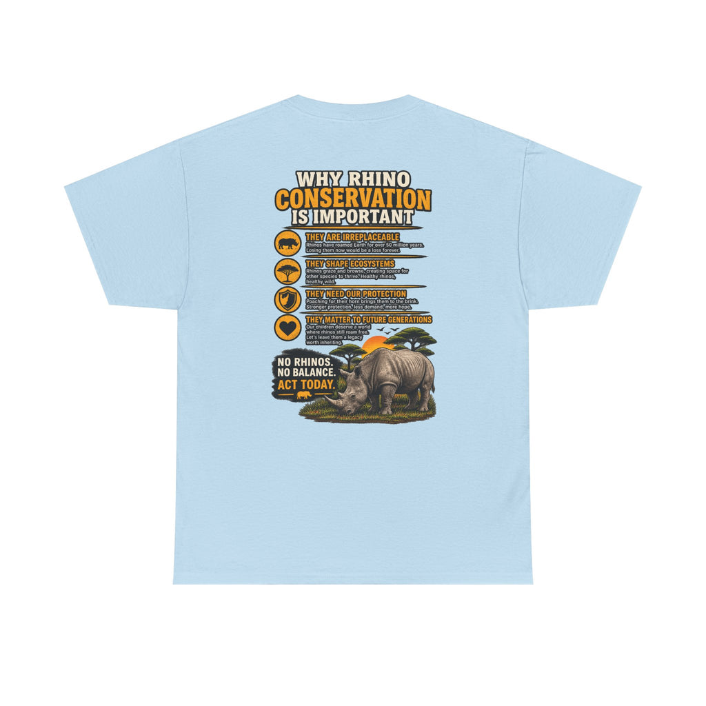 Let the Rhino Be Horny – Unisex Heavy Cotton Tee
