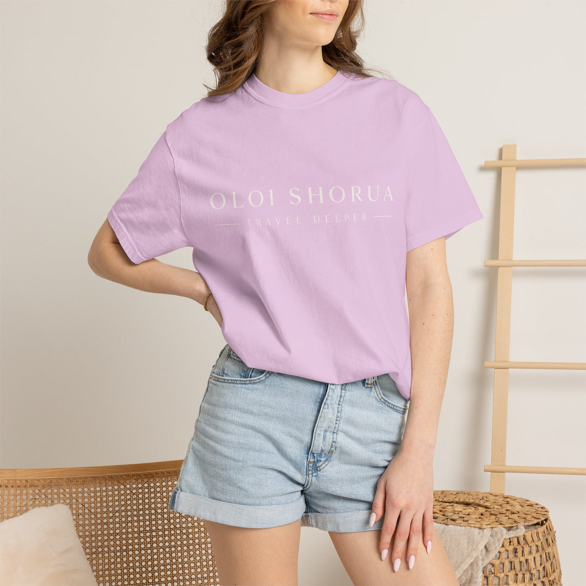 Oloi Shorua Travel Deeper Garment-Dyed T-Shirt