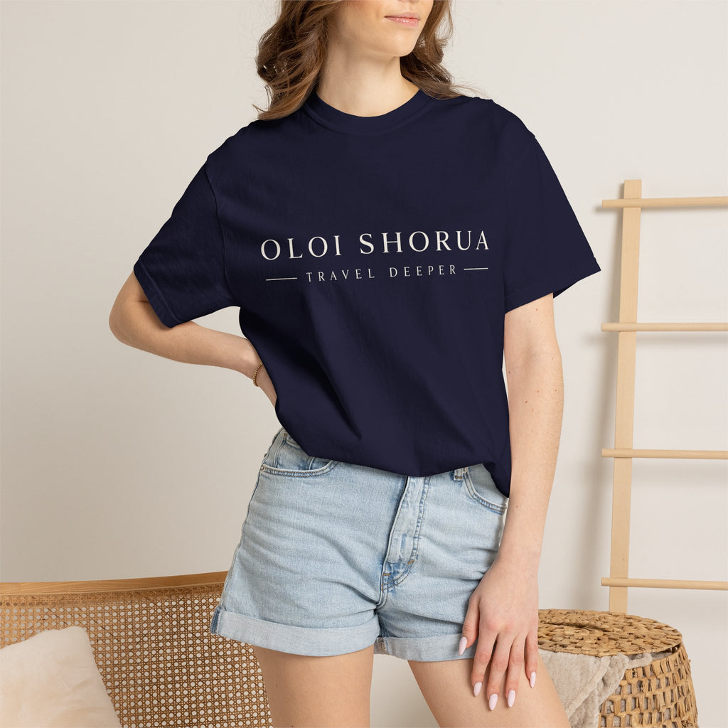 Oloi Shorua Travel Deeper Garment-Dyed T-Shirt