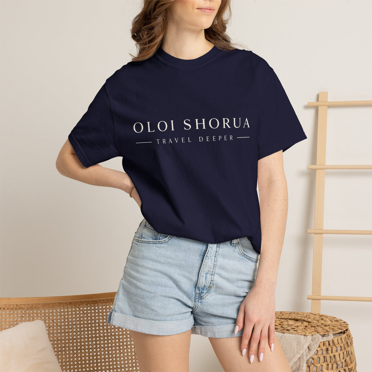 Oloi Shorua Travel Deeper Garment-Dyed T-Shirt