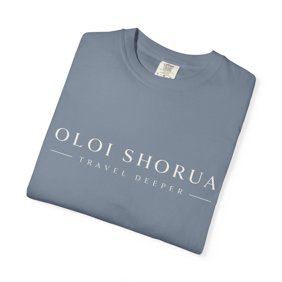Oloi Shorua Travel Deeper Garment-Dyed T-Shirt