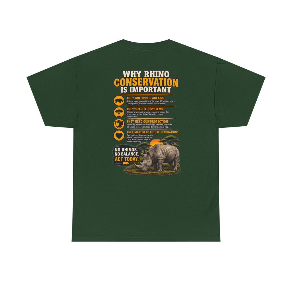 Let the Rhino Be Horny – Unisex Heavy Cotton Tee