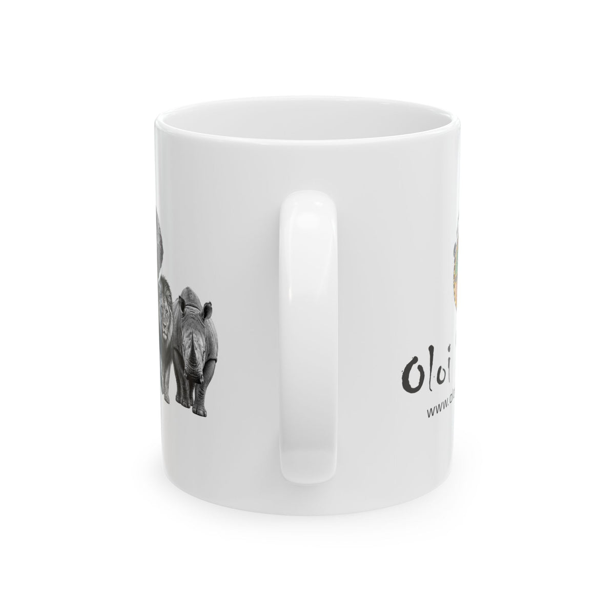 Oloi Shorua Big Five Ceramic Coffee Mug