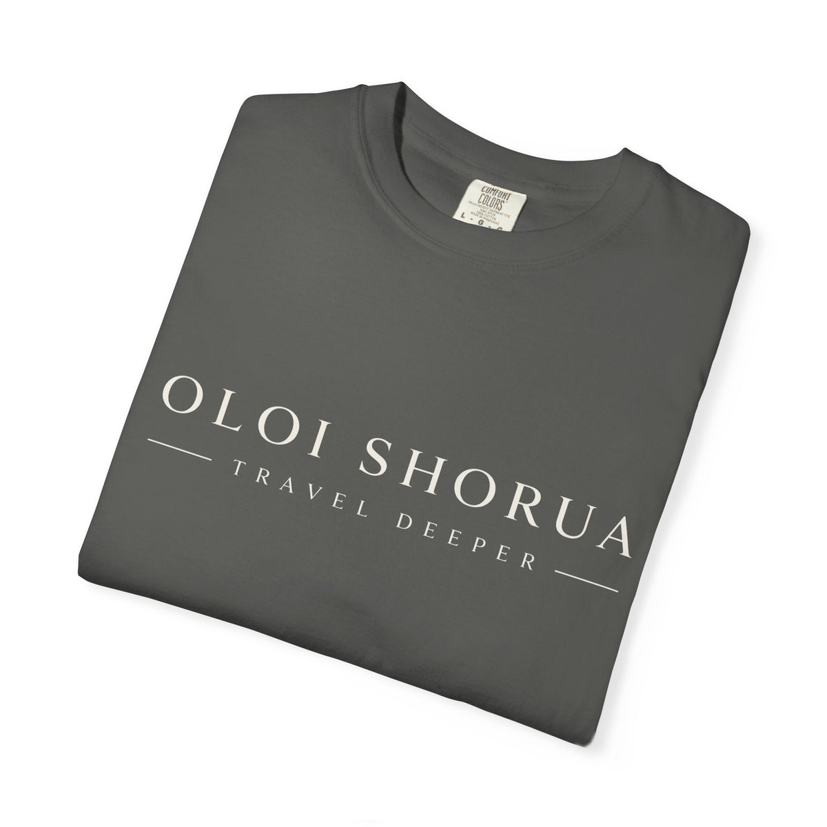 Oloi Shorua Travel Deeper Garment-Dyed T-Shirt