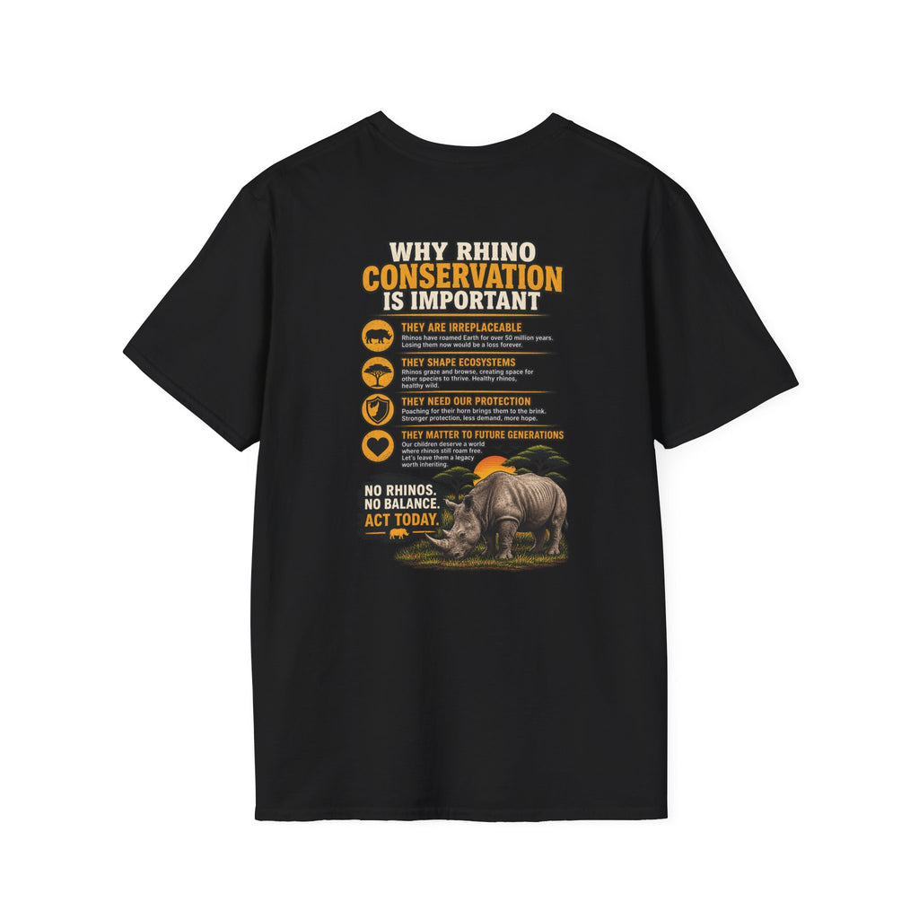 Let The Rhino Be Horny T-Shirt — Vintage Rhino Graphic Tee
