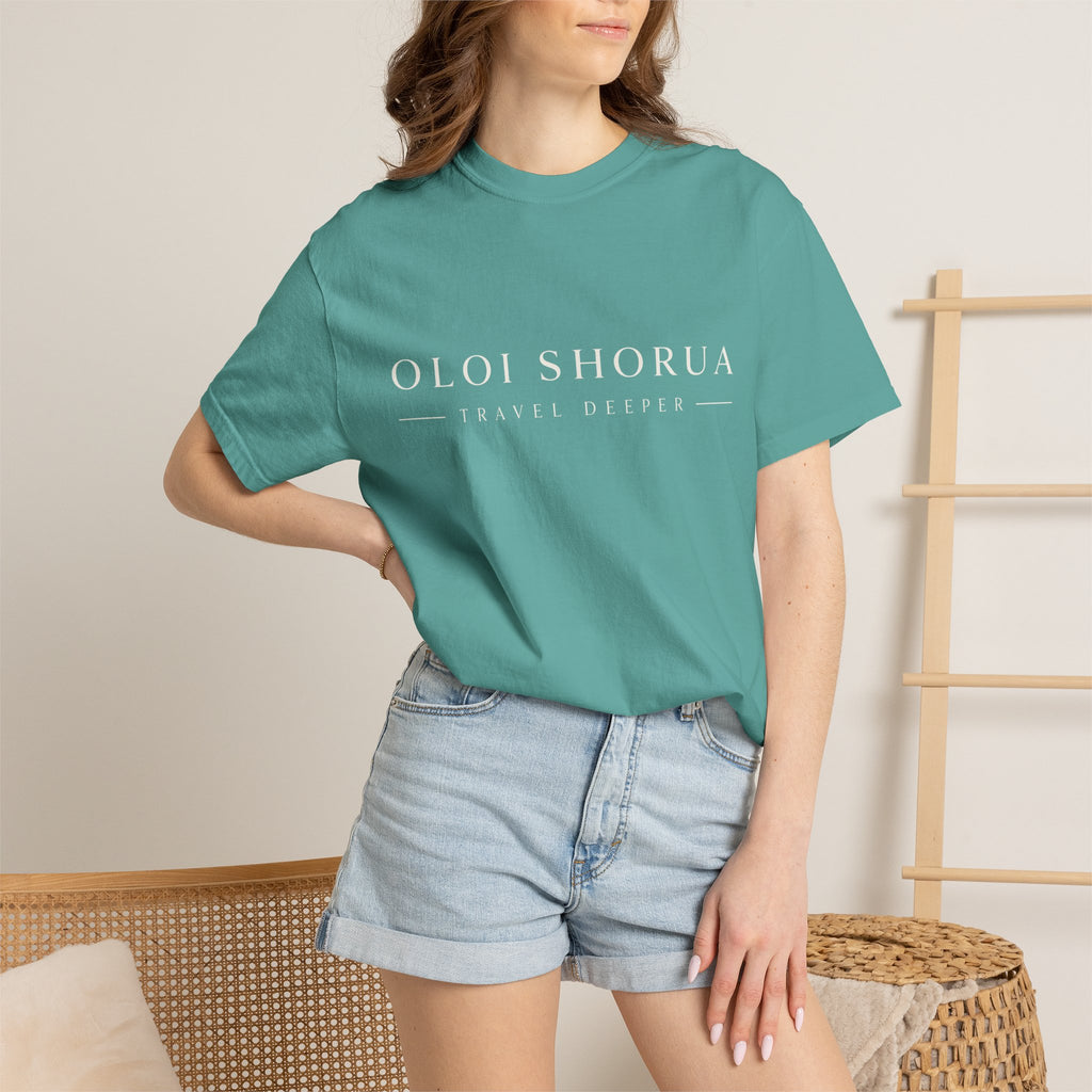 Oloi Shorua Travel Deeper Garment-Dyed T-Shirt
