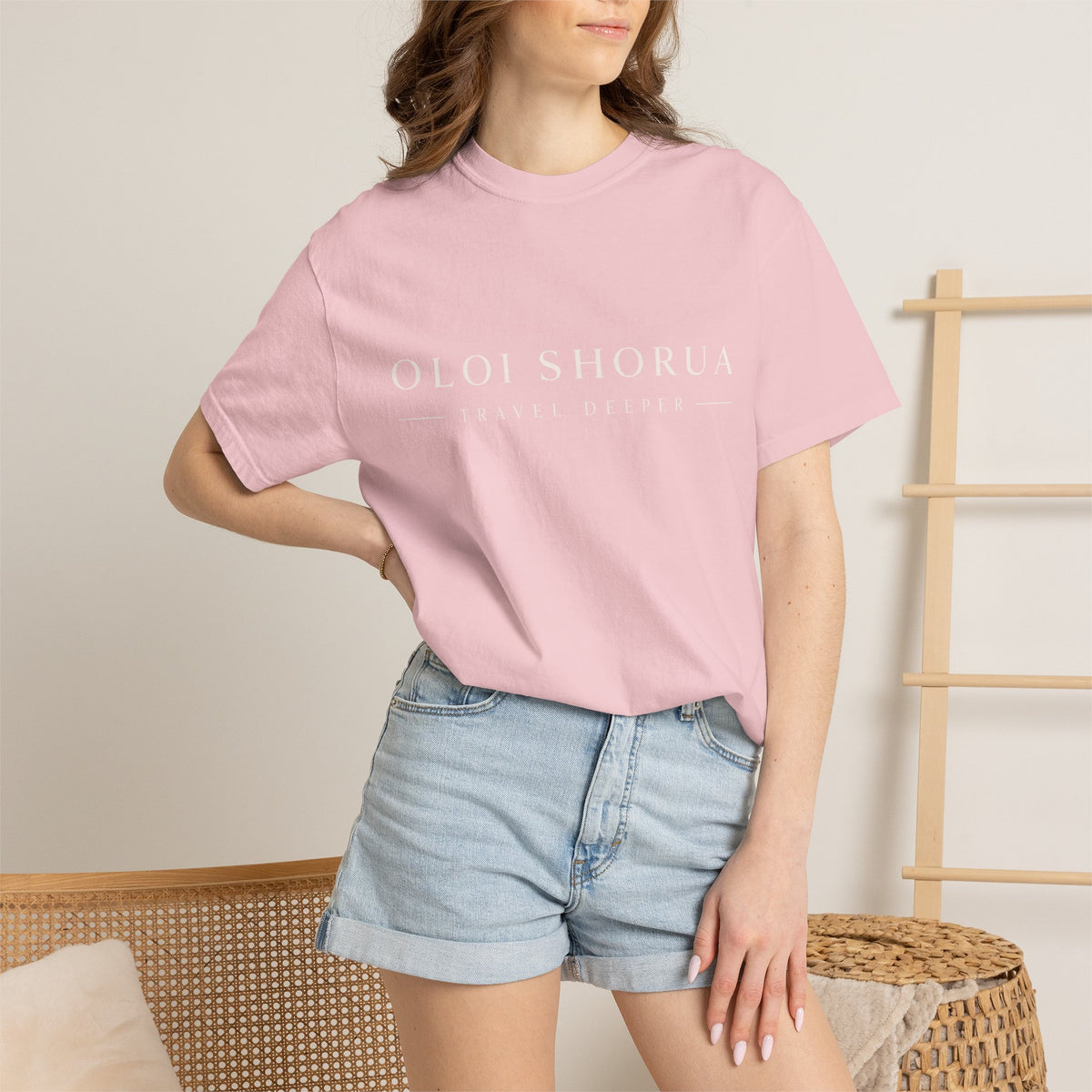Oloi Shorua Travel Deeper Garment-Dyed T-Shirt