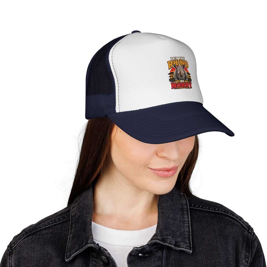 Let the Rhino Be Horny – Trucker Cap
