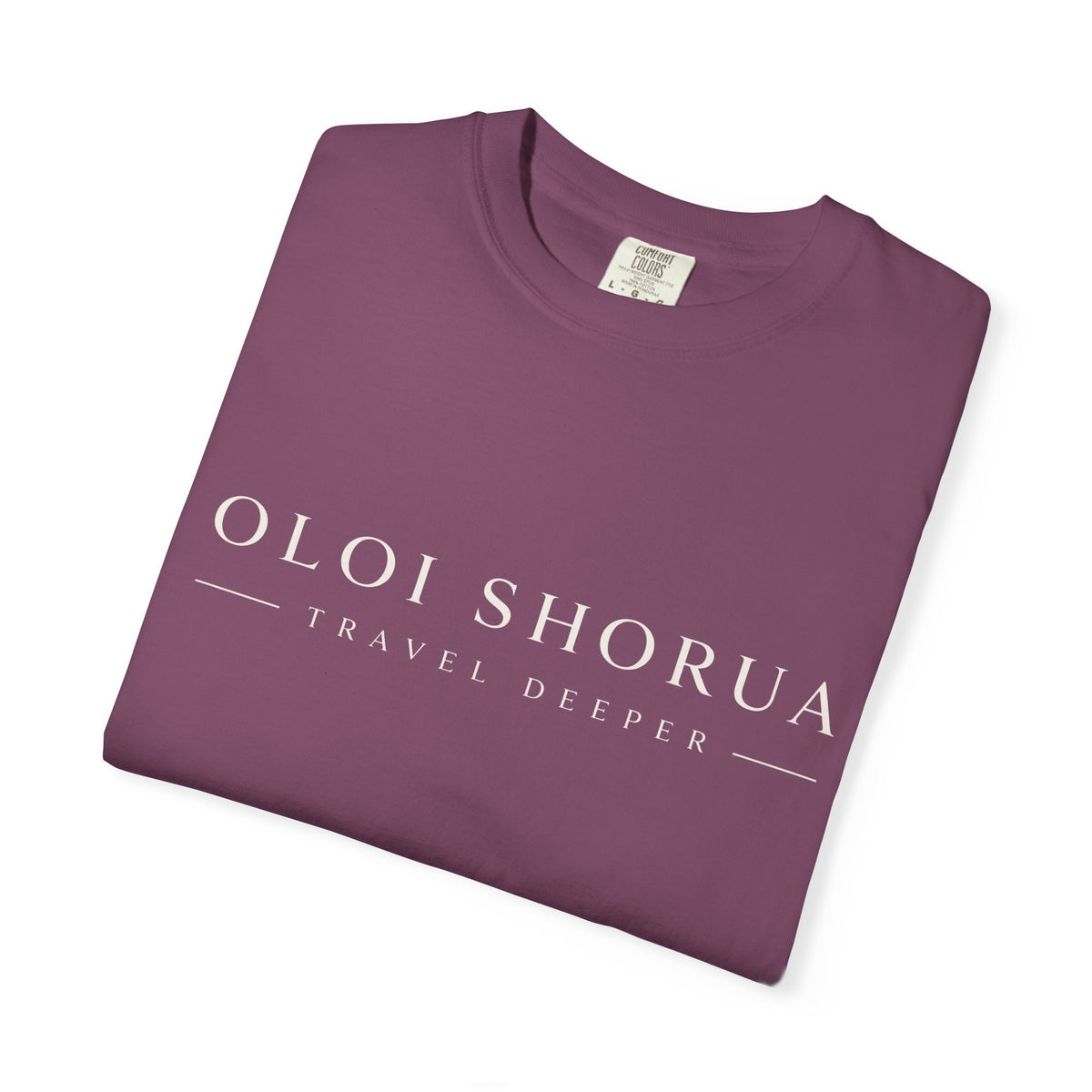 Oloi Shorua Travel Deeper Garment-Dyed T-Shirt