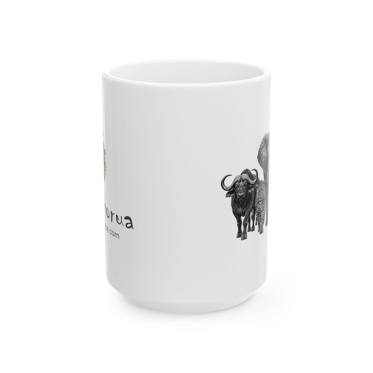 Oloi Shorua Big Five Ceramic Coffee Mug