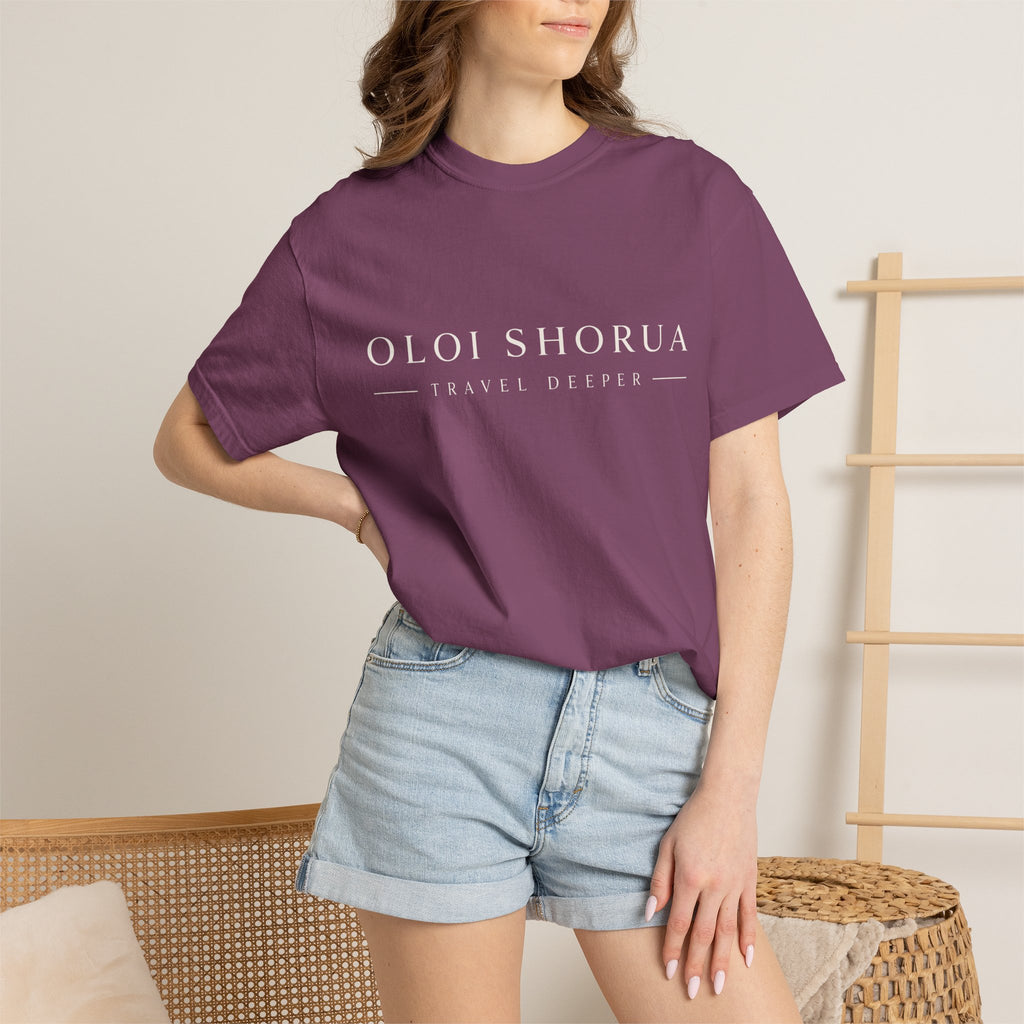 Oloi Shorua Travel Deeper Garment-Dyed T-Shirt