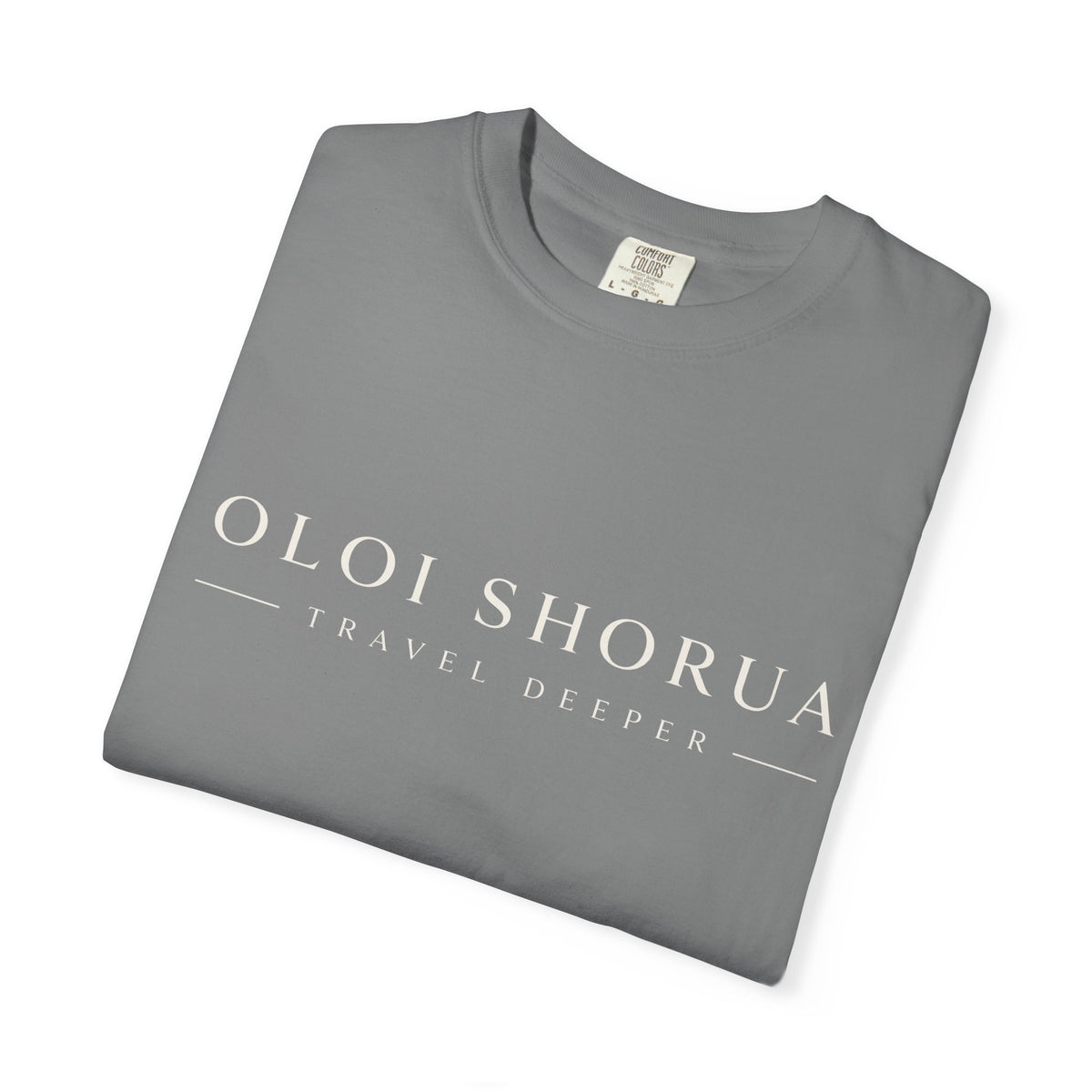 Oloi Shorua Travel Deeper Garment-Dyed T-Shirt