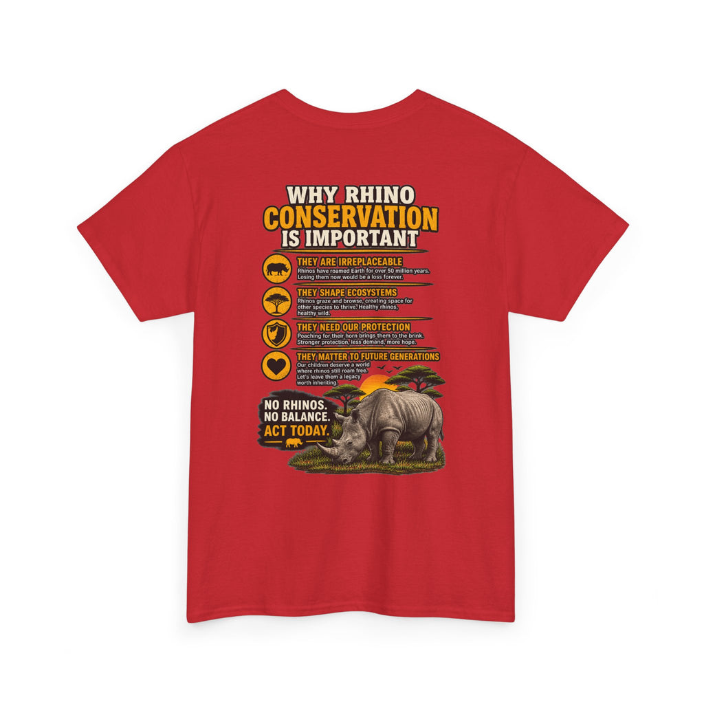 Let the Rhino Be Horny – Unisex Heavy Cotton Tee