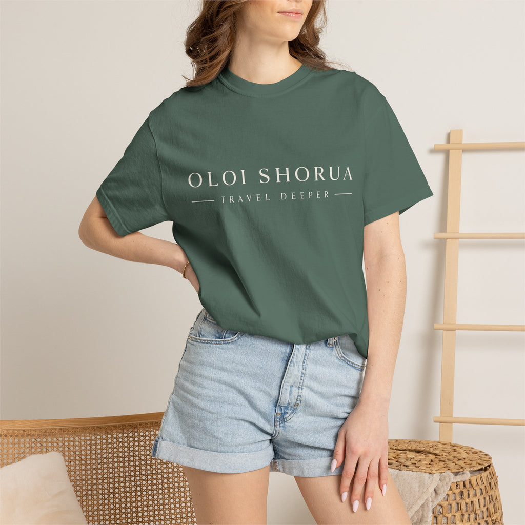 Oloi Shorua Travel Deeper Garment-Dyed T-Shirt