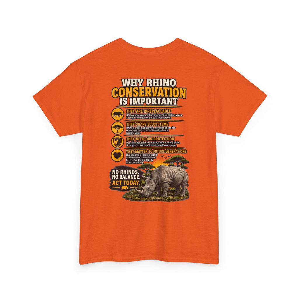 Let the Rhino Be Horny – Unisex Heavy Cotton Tee
