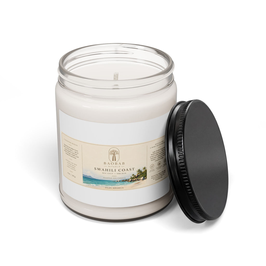 Baobab Rituals Swahili Coast Soy Candle – Sea Salt + Orchid