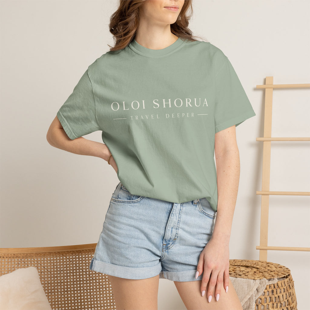 Oloi Shorua Travel Deeper Garment-Dyed T-Shirt