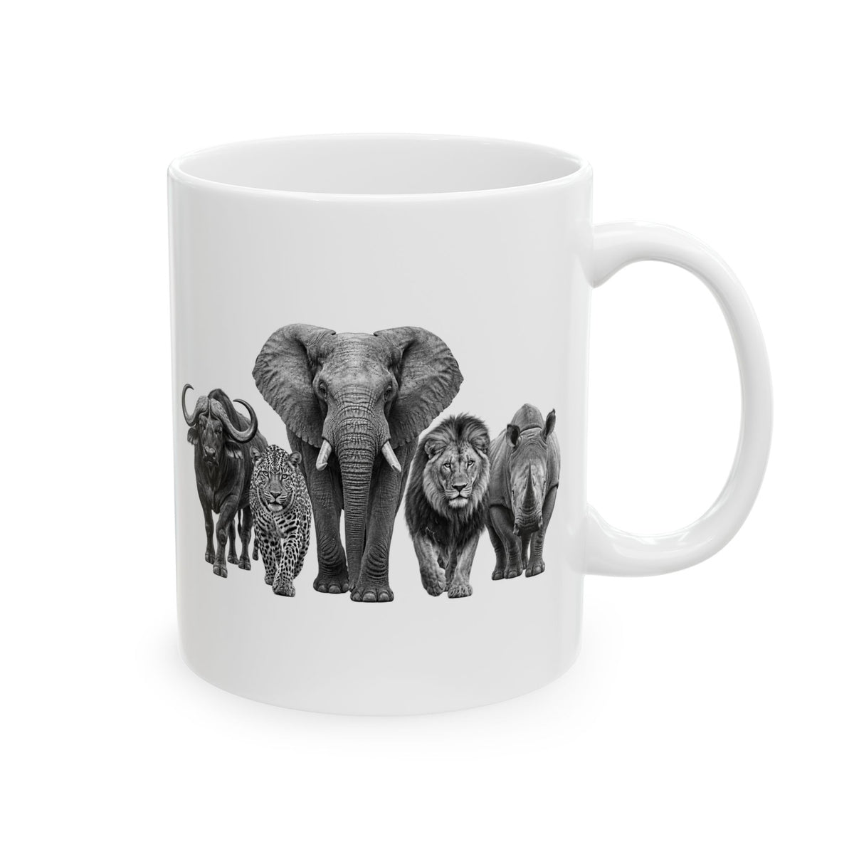 Oloi Shorua Big Five Ceramic Coffee Mug