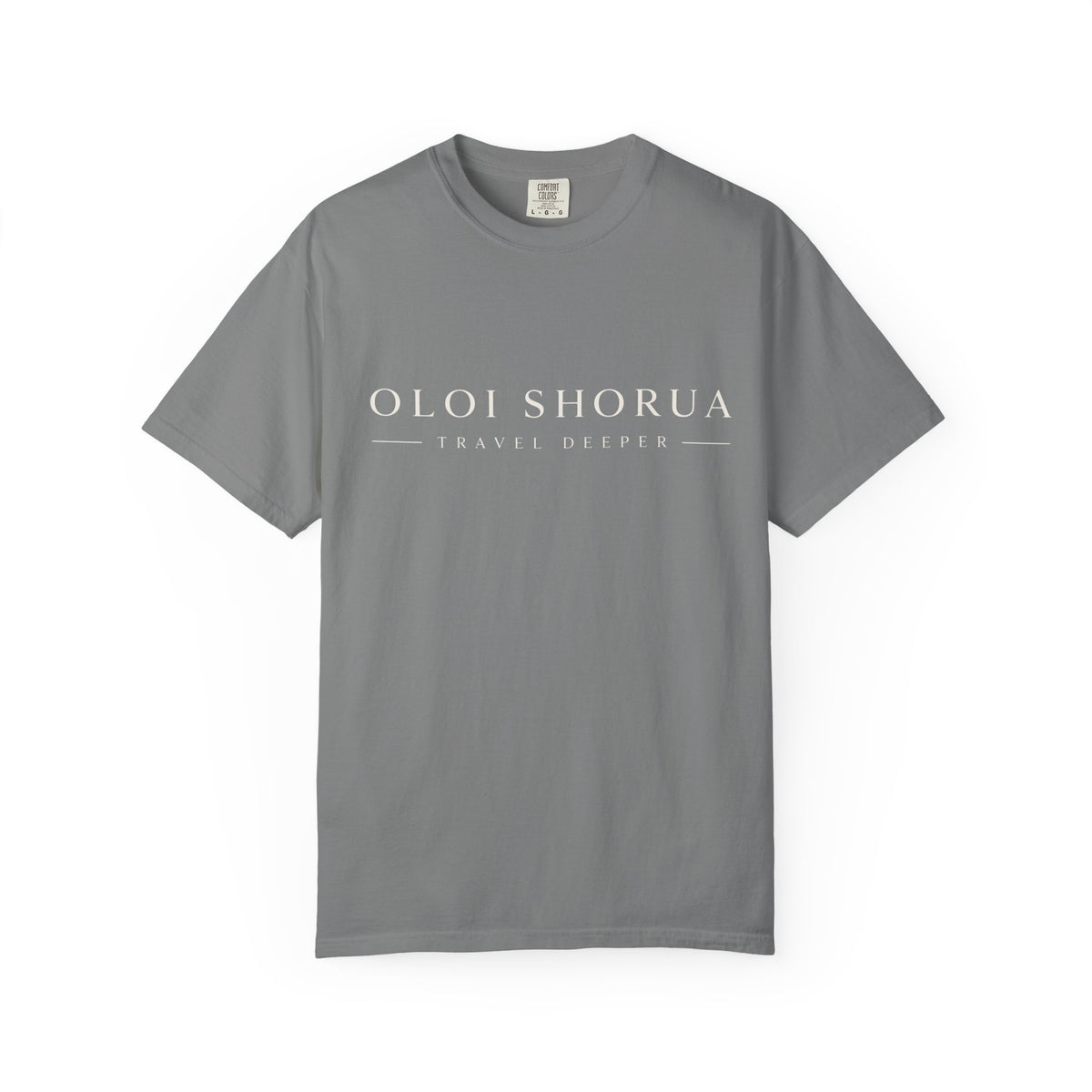 Oloi Shorua Travel Deeper Garment-Dyed T-Shirt