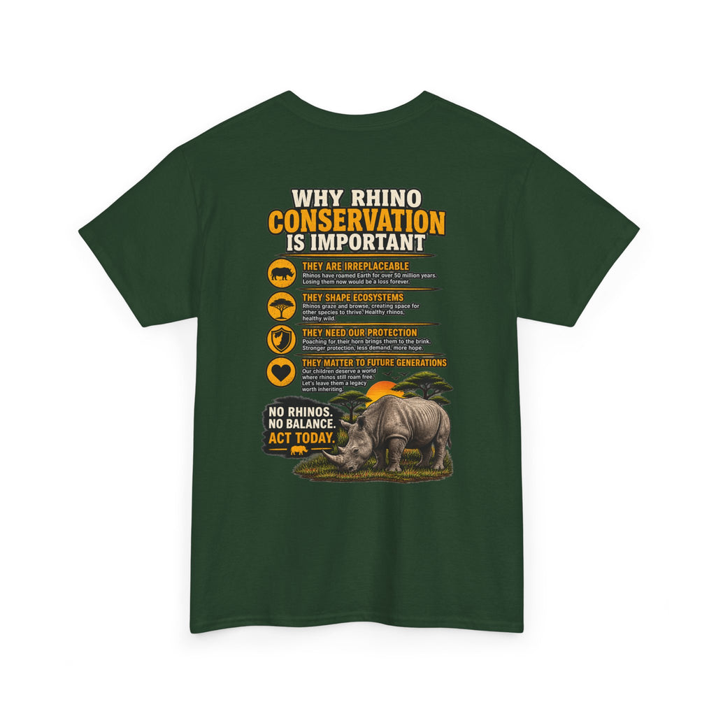 Let the Rhino Be Horny – Unisex Heavy Cotton Tee
