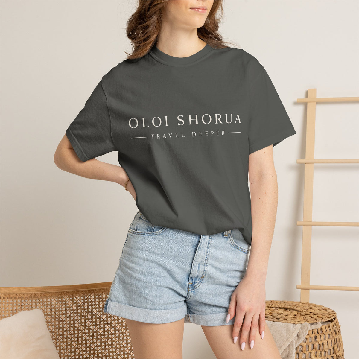 Oloi Shorua Travel Deeper Garment-Dyed T-Shirt