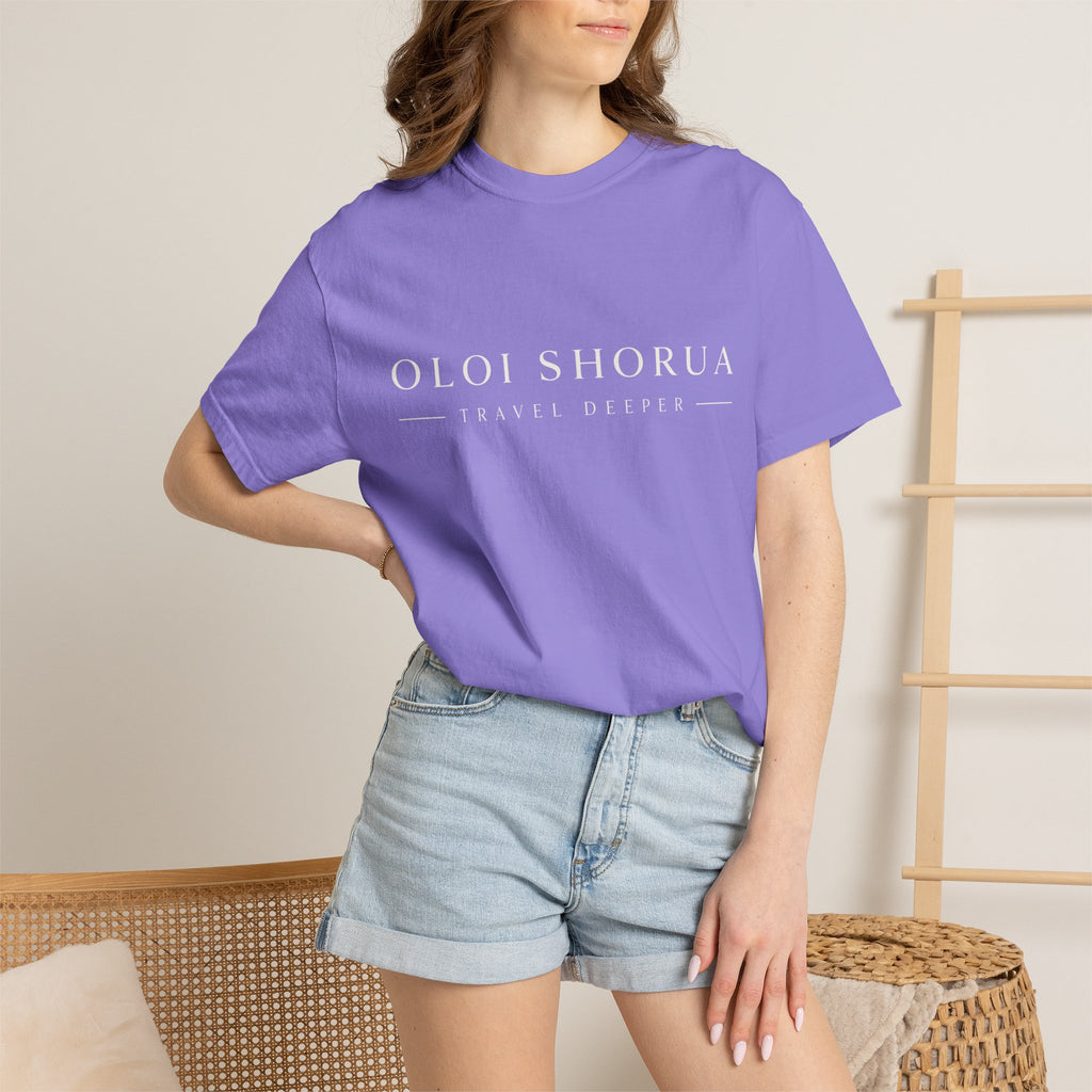 Oloi Shorua Travel Deeper Garment-Dyed T-Shirt