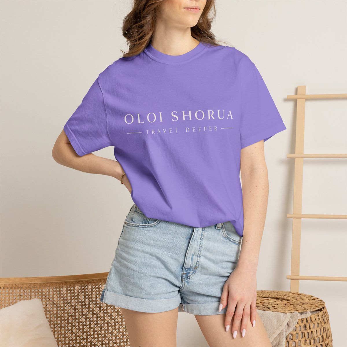 Oloi Shorua Travel Deeper Garment-Dyed T-Shirt
