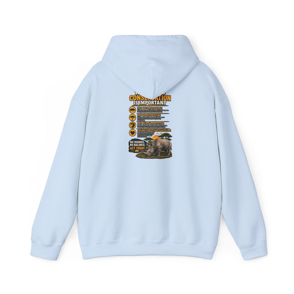 Let the Rhino Be Horny – Unisex Heavy Blend Hoodie