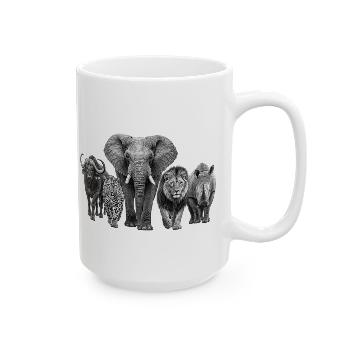 Oloi Shorua Big Five Ceramic Coffee Mug