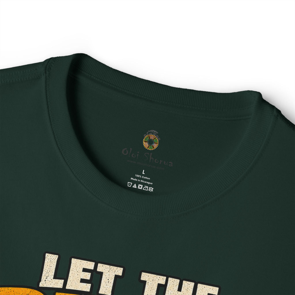 Let the Rhino Be Horny – Unisex Oversized Boxy Tee